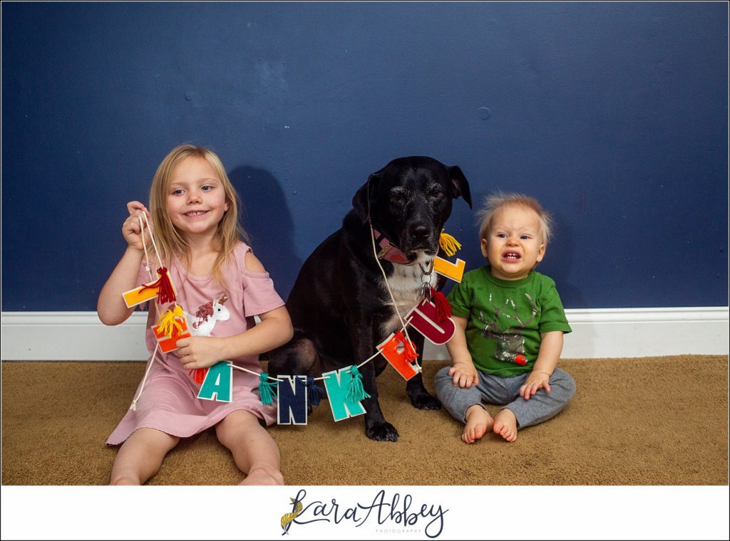 Bloopers and Outtakes of Abby's Saturday Weekly Portraits in Irwin PA