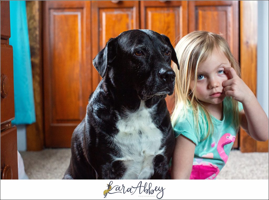 Bloopers and Outtakes of Abby's Saturday Weekly Portraits in Irwin PA