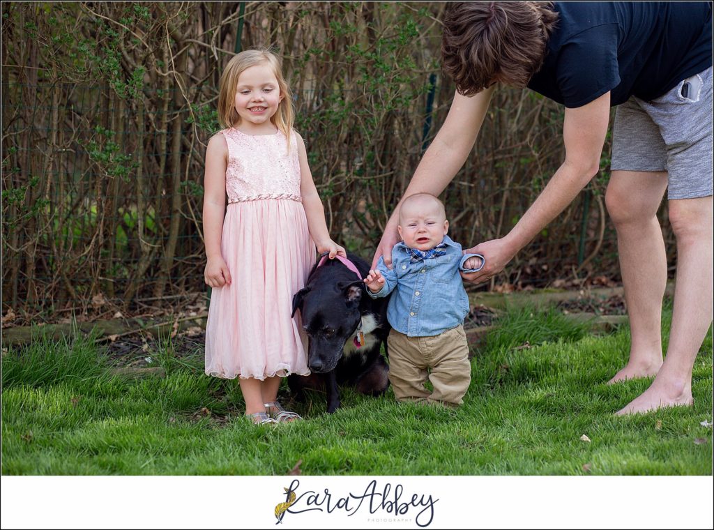 Bloopers and Outtakes of Abby's Saturday Weekly Portraits in Irwin PA
