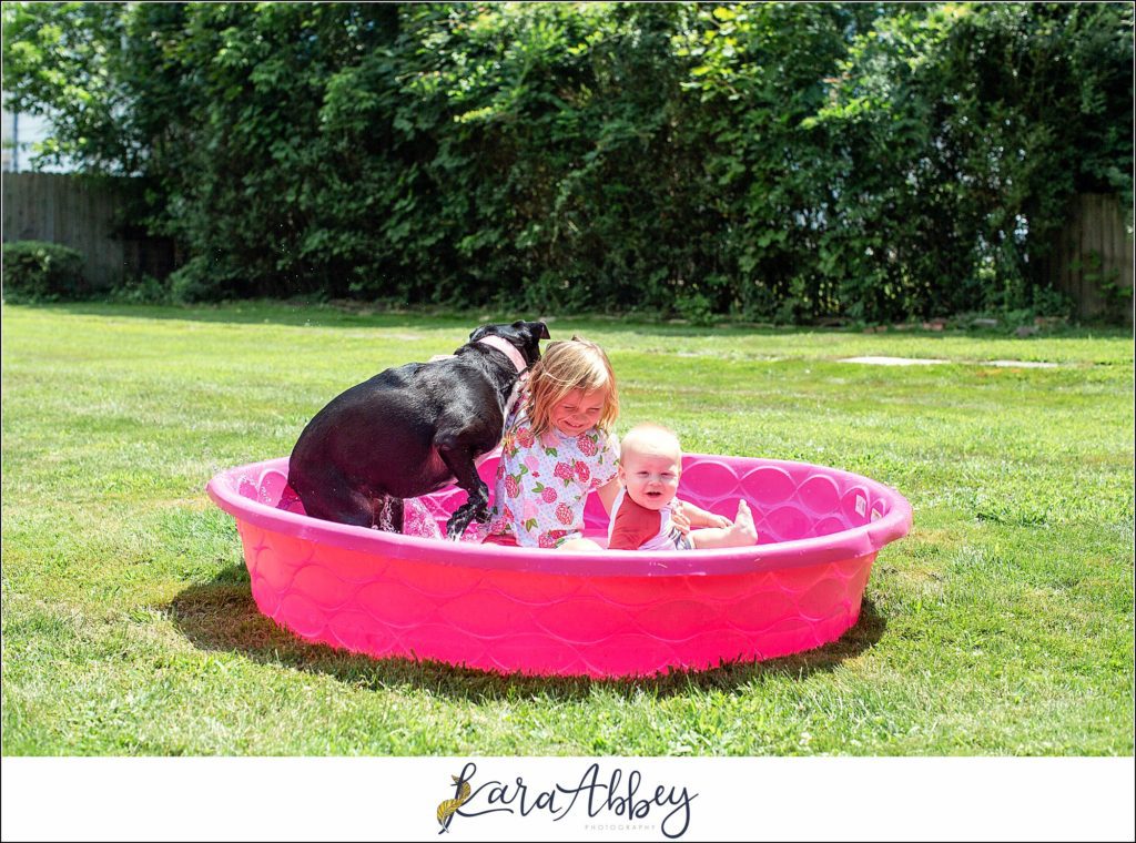 Bloopers and Outtakes of Abby's Saturday Weekly Portraits in Irwin PA