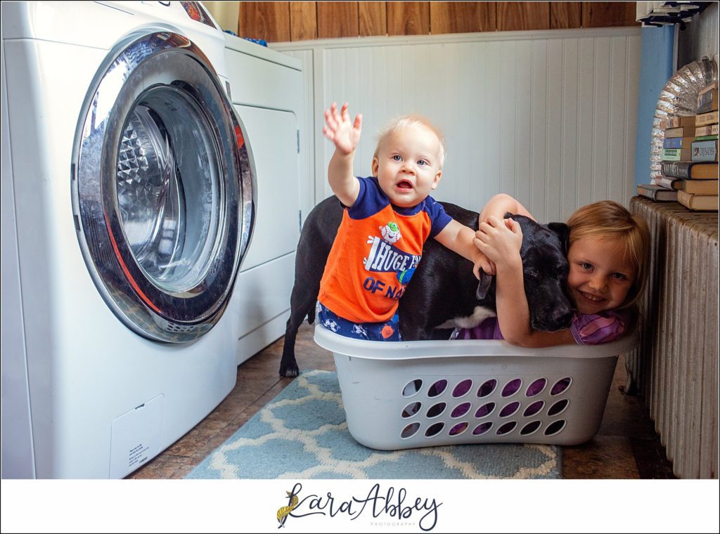 Bloopers and Outtakes of Abby's Saturday Weekly Portraits in Irwin PA