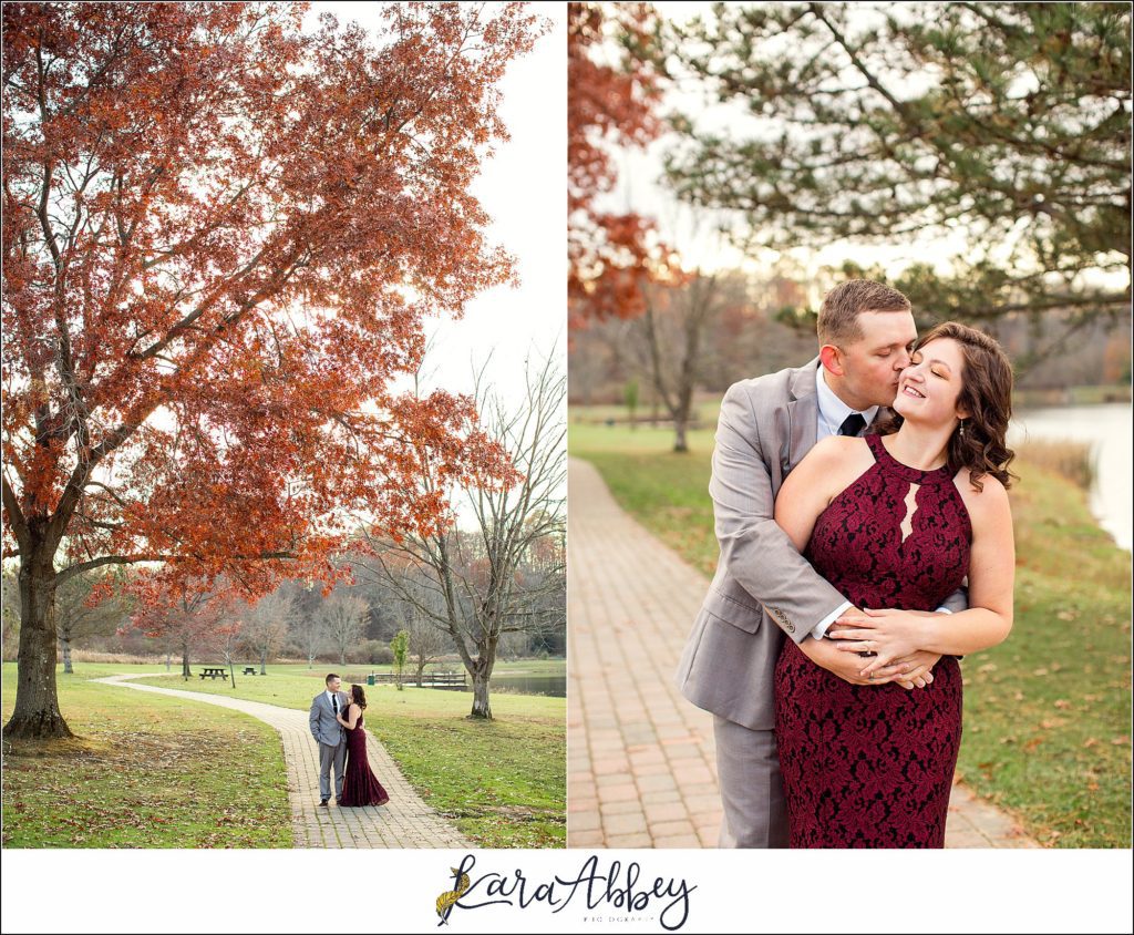Late Fall Engagement Session at Mammoth Park in Greensburg PA