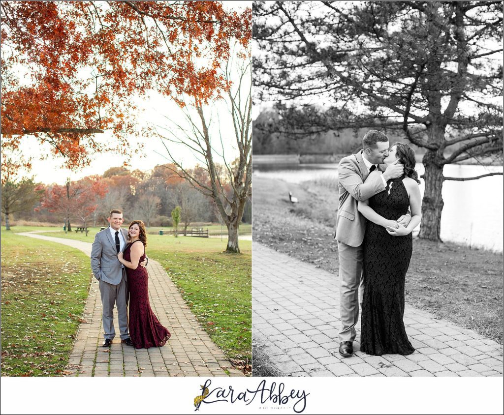 Late Fall Engagement Session at Mammoth Park in Greensburg PA