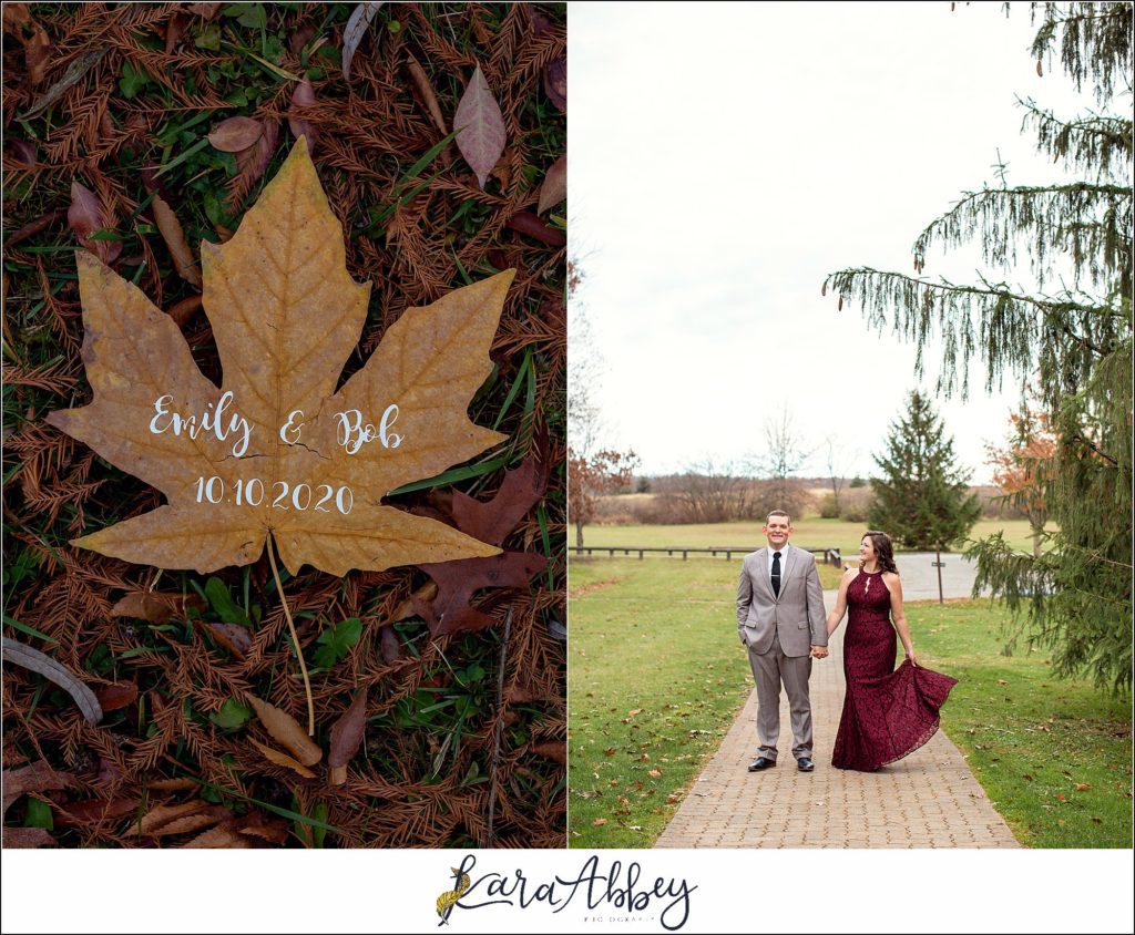 Late Fall Engagement Session at Mammoth Park in Greensburg PA