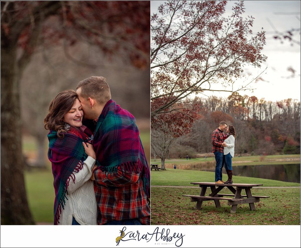 Late Fall Engagement Session at Mammoth Park in Greensburg PA