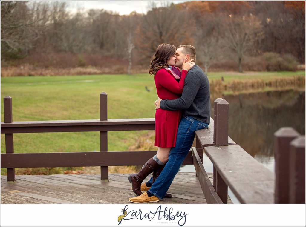 Late Fall Engagement Session at Mammoth Park in Greensburg PA