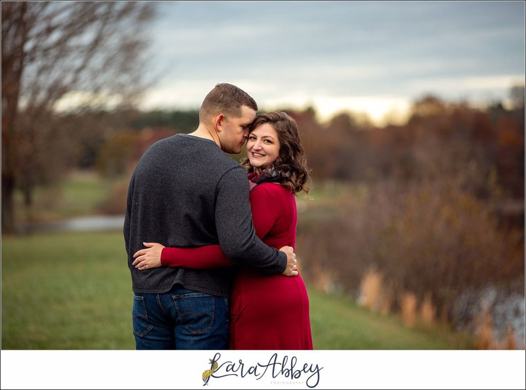 Late Fall Engagement Session at Mammoth Park in Greensburg PA