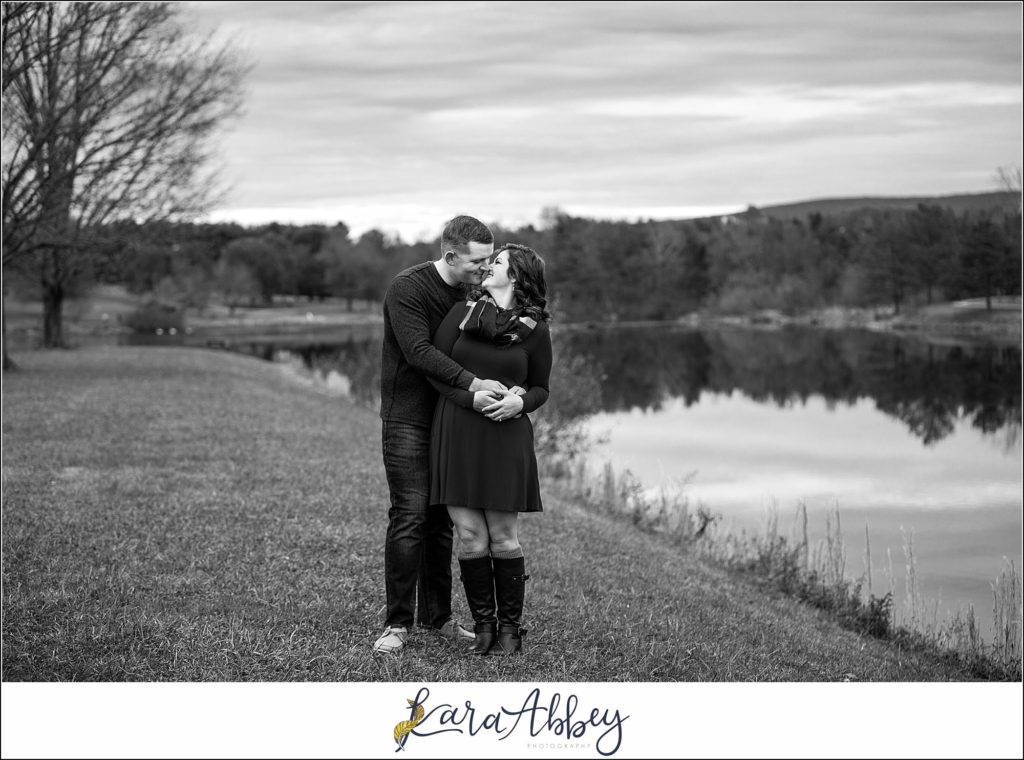 Late Fall Engagement Session at Mammoth Park in Greensburg PA