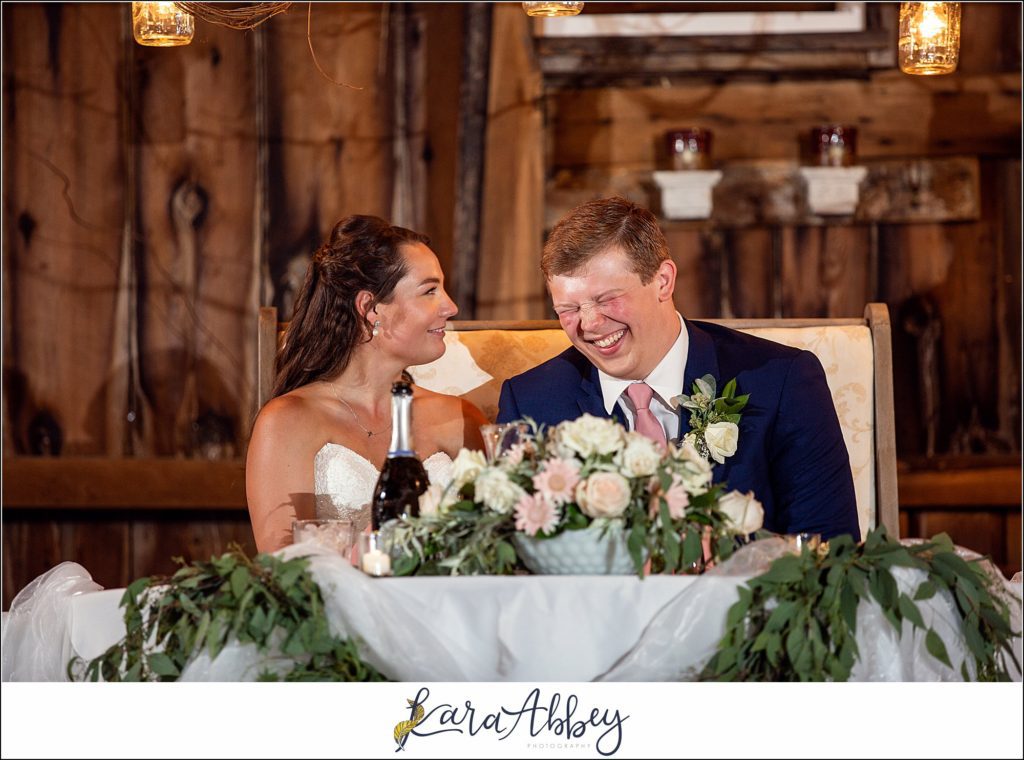 Outdoor Summer Wedding Ceremony & Reception at The Hayloft in Rockwood, PA