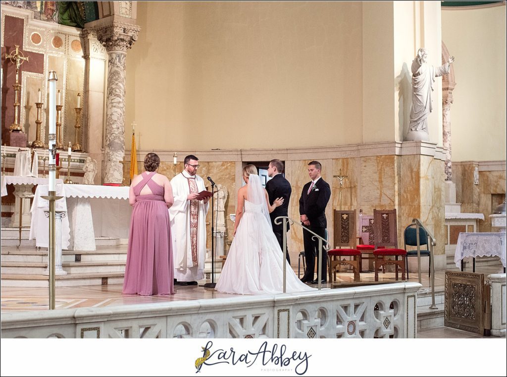 Downtown Pittsburgh Wedding Ceremony at the Church of the Epiphany