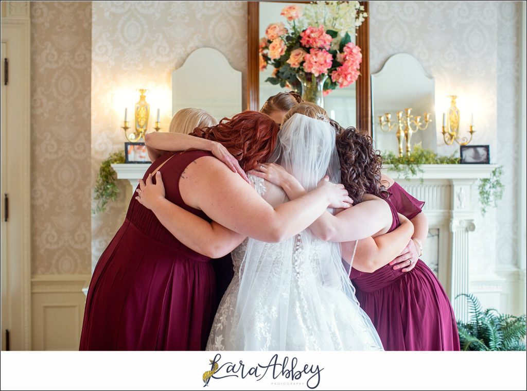 Peak Fall Wedding Ceremony & Reception at Linden Hall in Dawson, PA