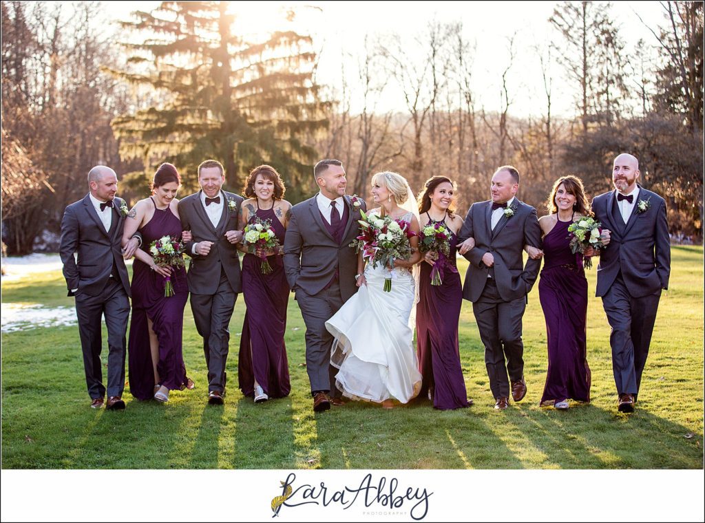 Fall Wedding Ceremony & Reception at Green Gables in Jennerstown, PA