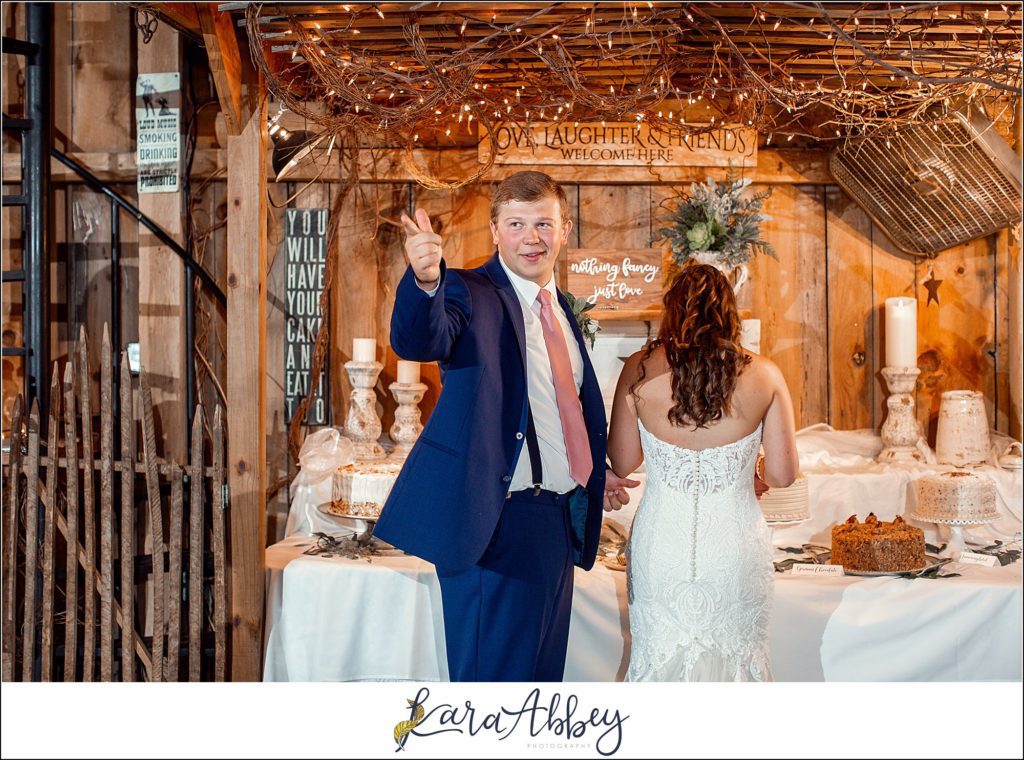 Outdoor Summer Wedding Ceremony & Reception at The Hayloft in Rockwood, PA