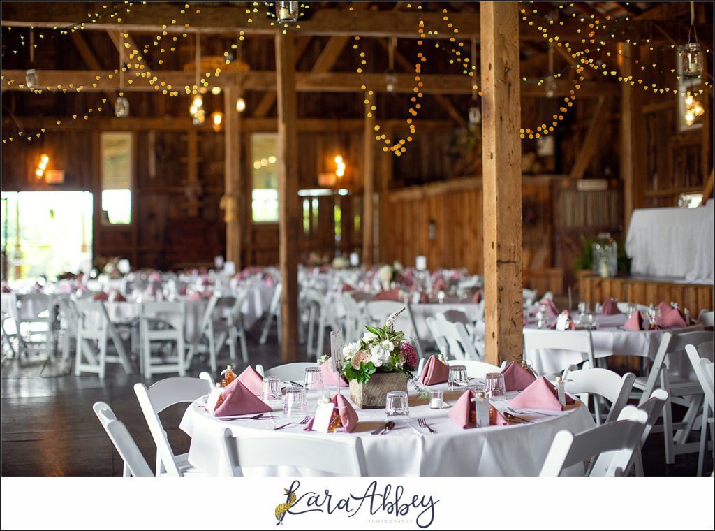 Outdoor Summer Wedding Ceremony & Reception at The Hayloft in Rockwood, PA
