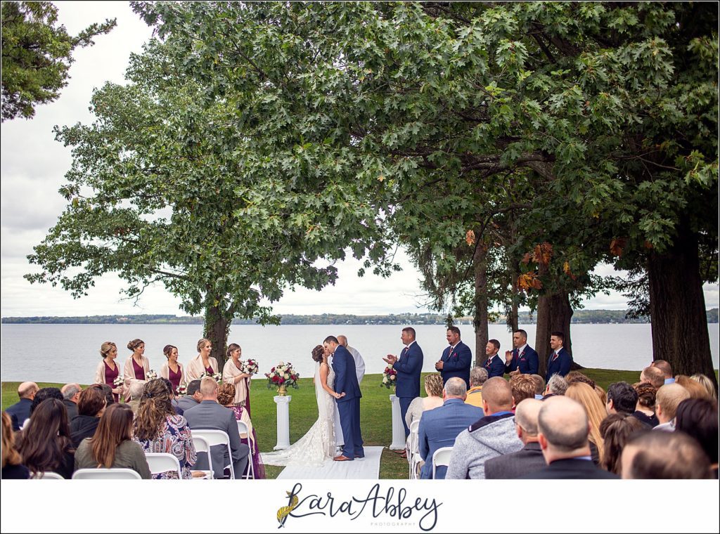 Fall Wedding at the Belhurst Castle in Geneva, NY