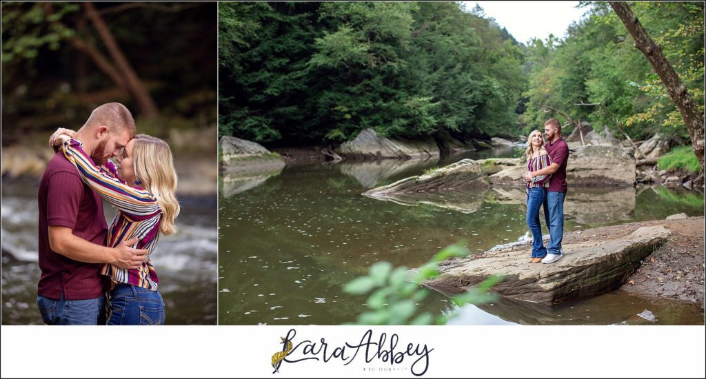 Best Pittsburgh PA Engagement Photographer Highlights of 2019 - McConnells Mill State Park
