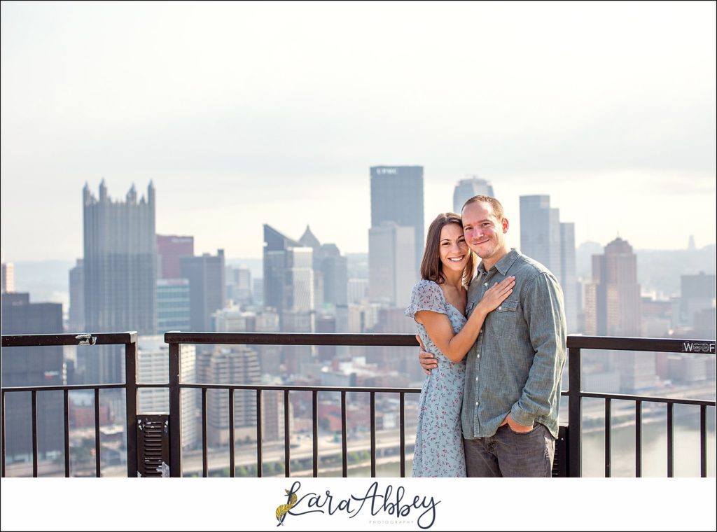 Best Pittsburgh PA Engagement Photographer Highlights of 2019 - Mt. Washington Overlook
