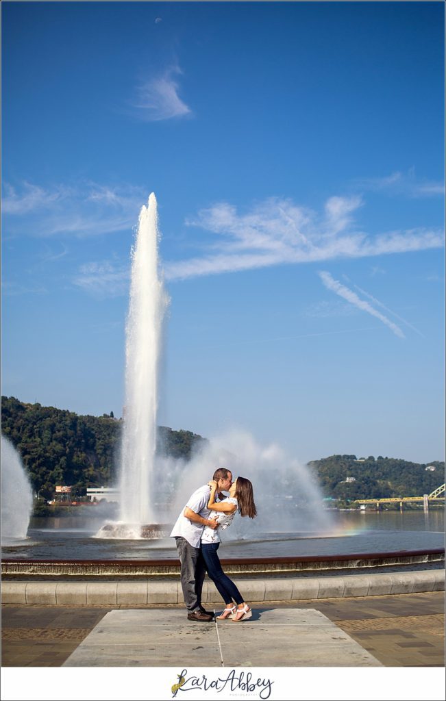 Best Pittsburgh PA Engagement Photographer Highlights of 2019 - Point State Park
