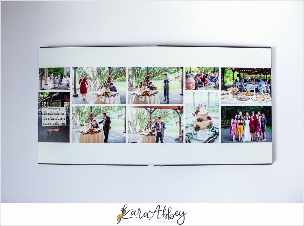 Fine Art Leather Wedding Album by Photographer in Irwin, PA