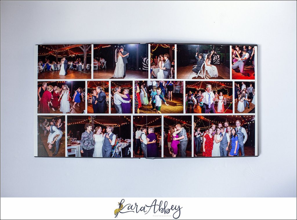 Fine Art Leather Wedding Album by Photographer in Irwin, PA