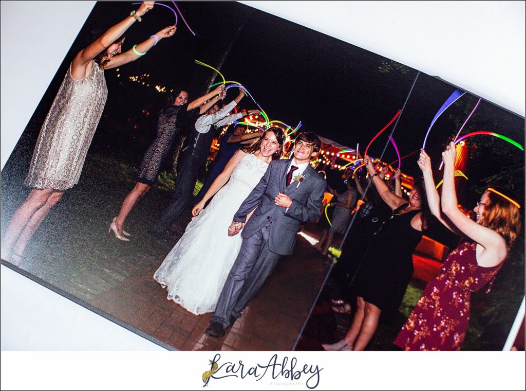 Fine Art Leather Wedding Album by Photographer in Irwin, PA