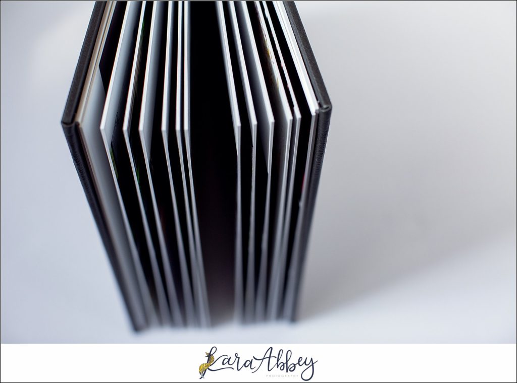Fine Art Leather Wedding Album by Photographer in Irwin, PA