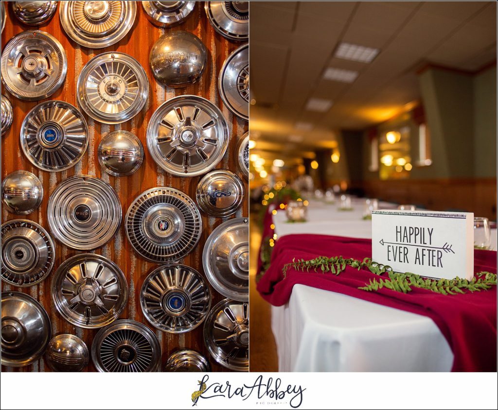 Rustic Car Themed Fall Wedding as a Second Shooter at Liberty Fire Hall in South Park Township