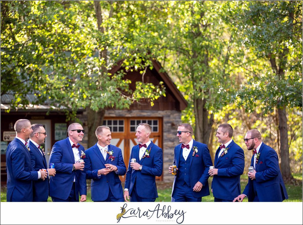 Rustic Car Themed Fall Wedding as a Second Shooter at Liberty Fire Hall in South Park Township