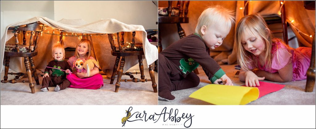 Make Magic From Mess Quarantine Photo Challenge in Irwin PA - Pajama Party Day