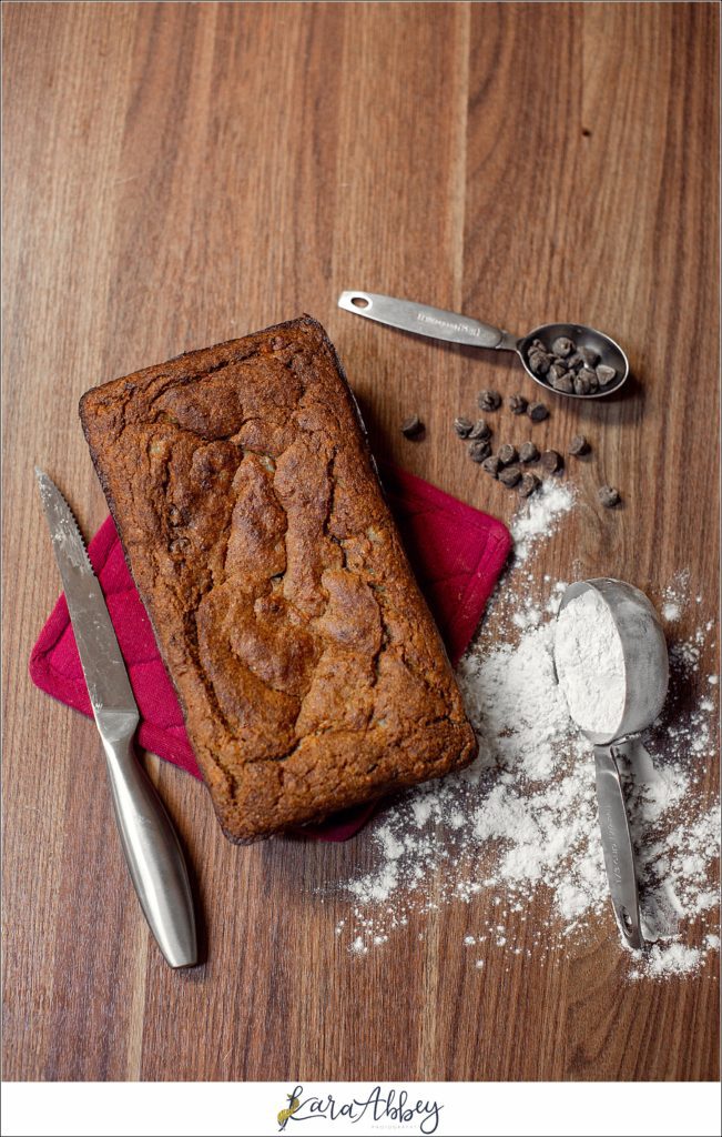 Make Magic From Mess Quarantine Photo Challenge in Irwin PA - Baking Banana Bread Day