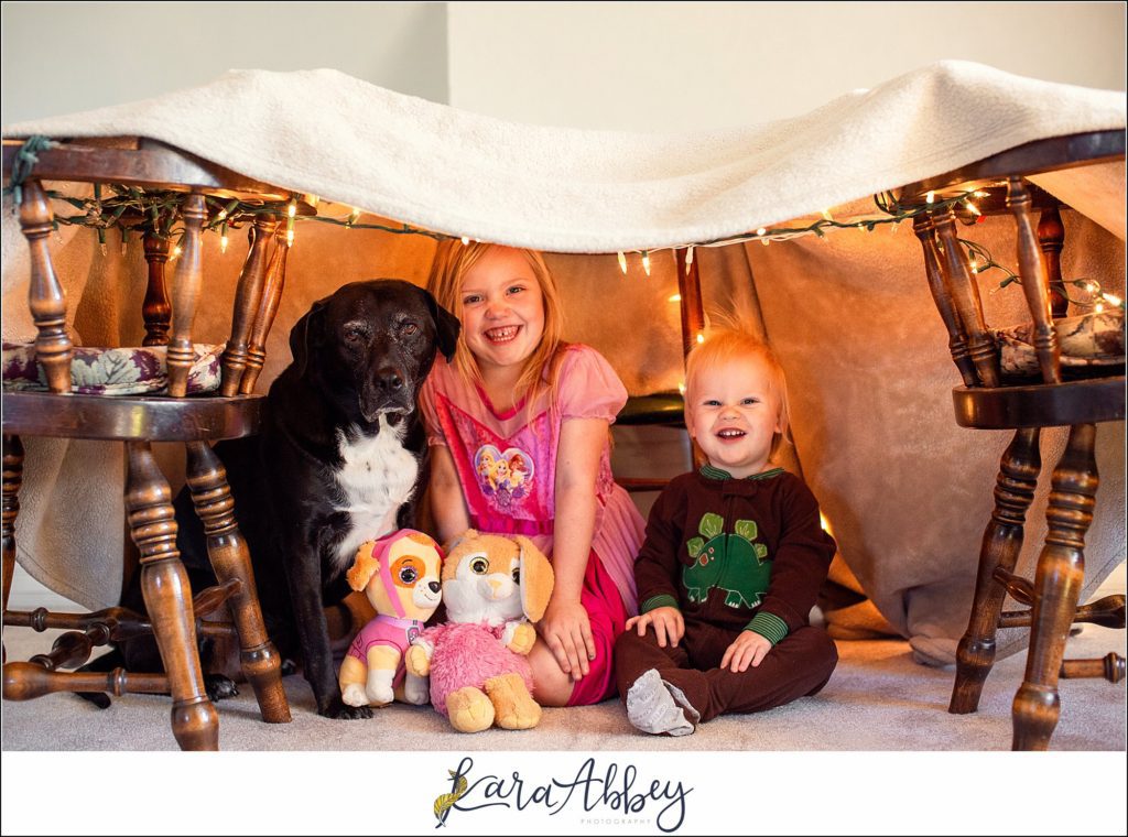 Make Magic From Mess Quarantine Photo Challenge in Irwin PA - Pajama Party Day