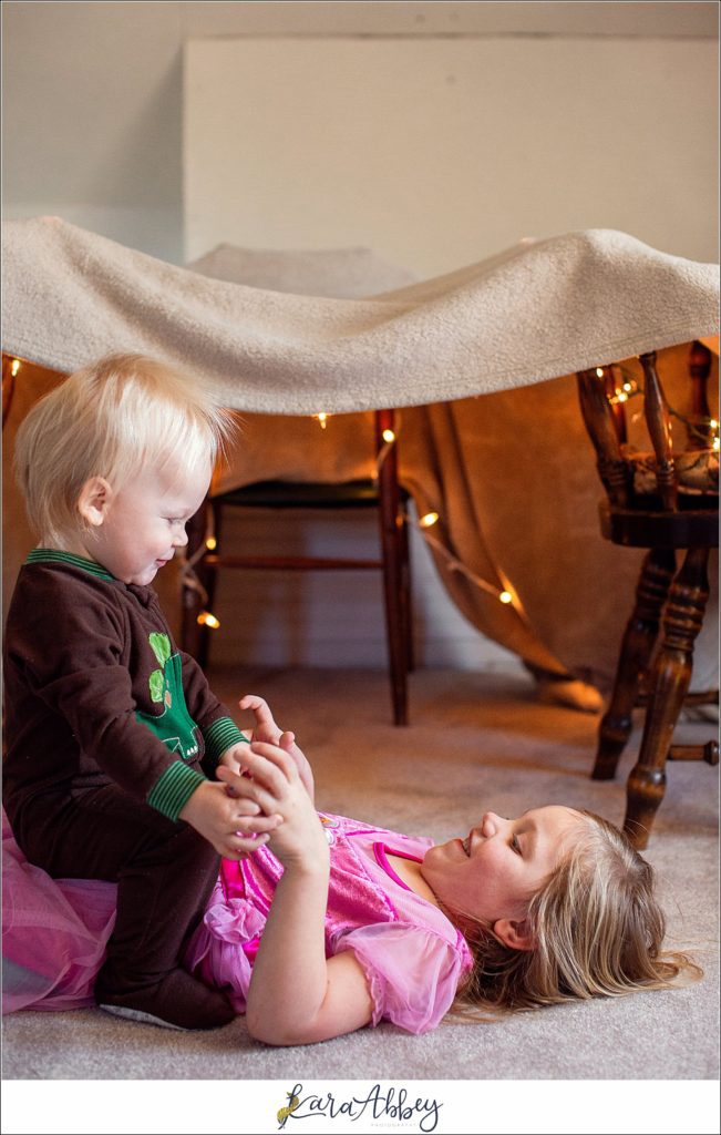 Make Magic From Mess Quarantine Photo Challenge in Irwin PA - Pajama Party Day