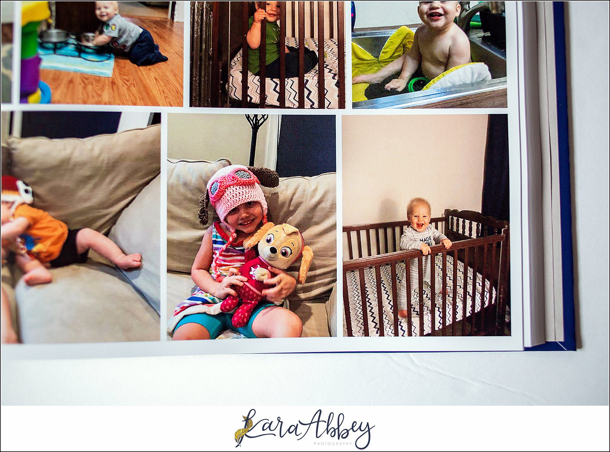 Putting Together a Family Yearbook Album by Pittsburgh PA Photographer