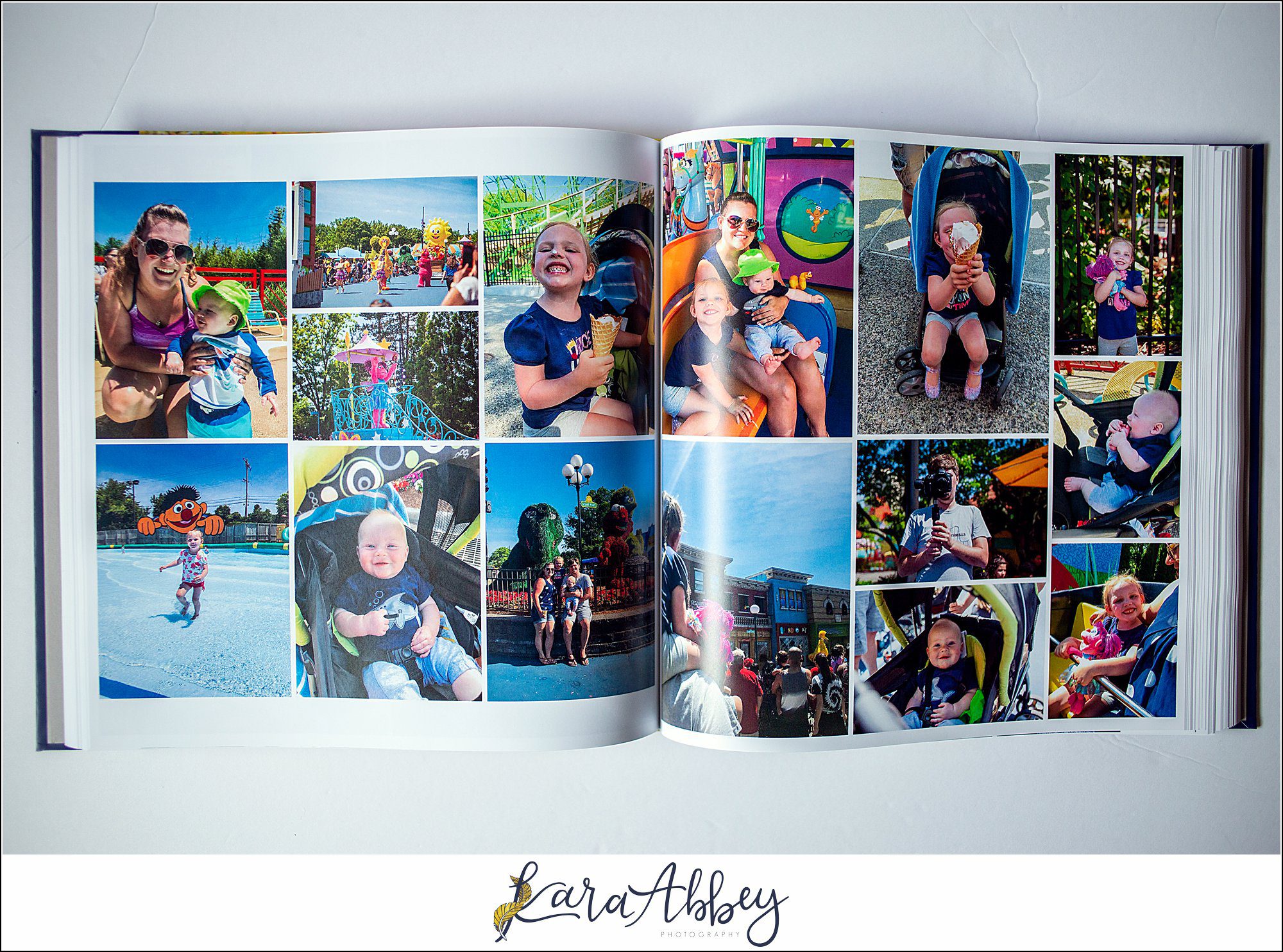 Putting Together a Family Yearbook Album by Pittsburgh PA Photographer