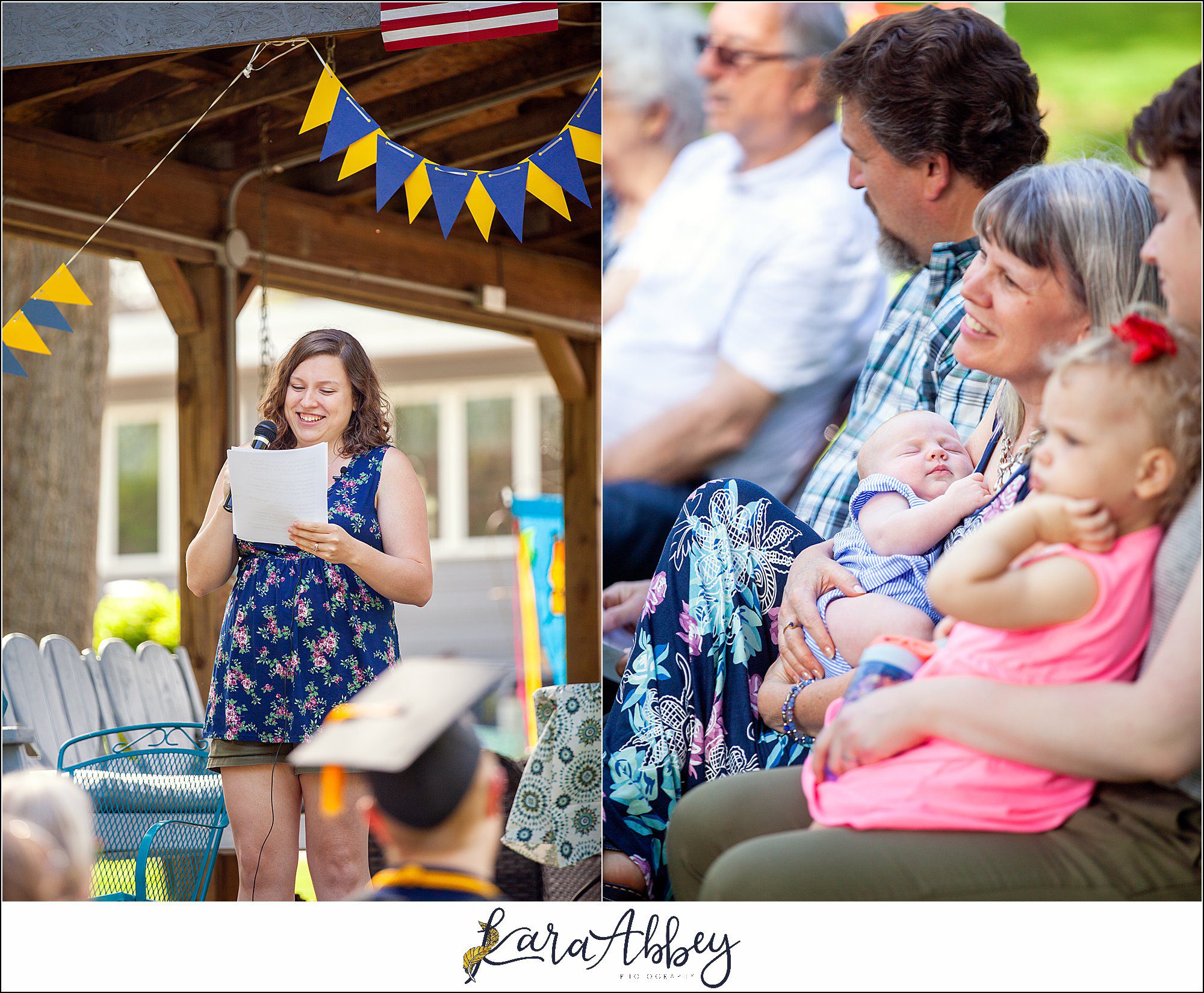 Surprise Backyard Graduation Ceremony for University of Akron Corrosion Engineering Graduate in Irwin PA