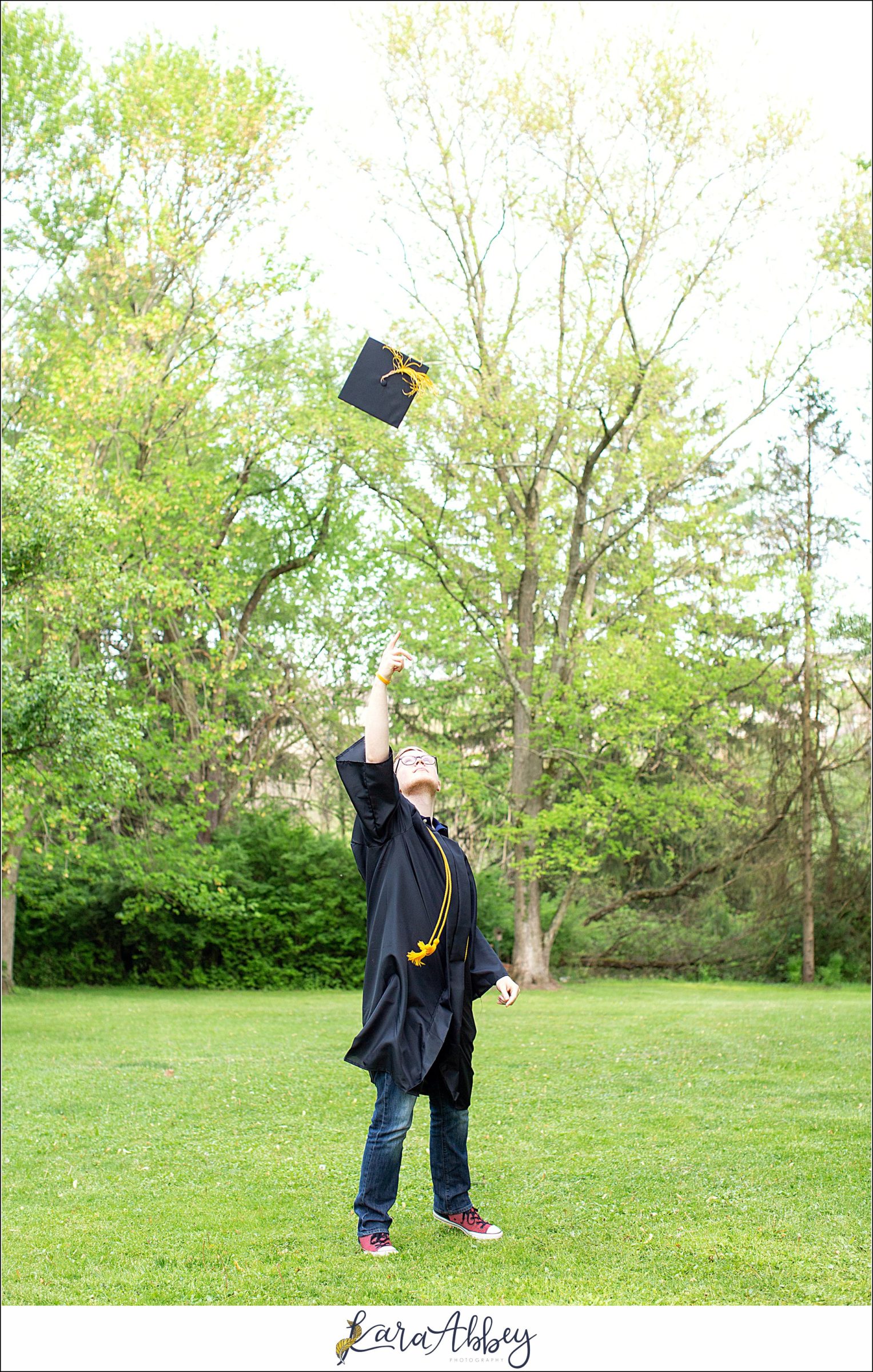 Surprise Backyard Graduation Ceremony | University of Akron Graduate