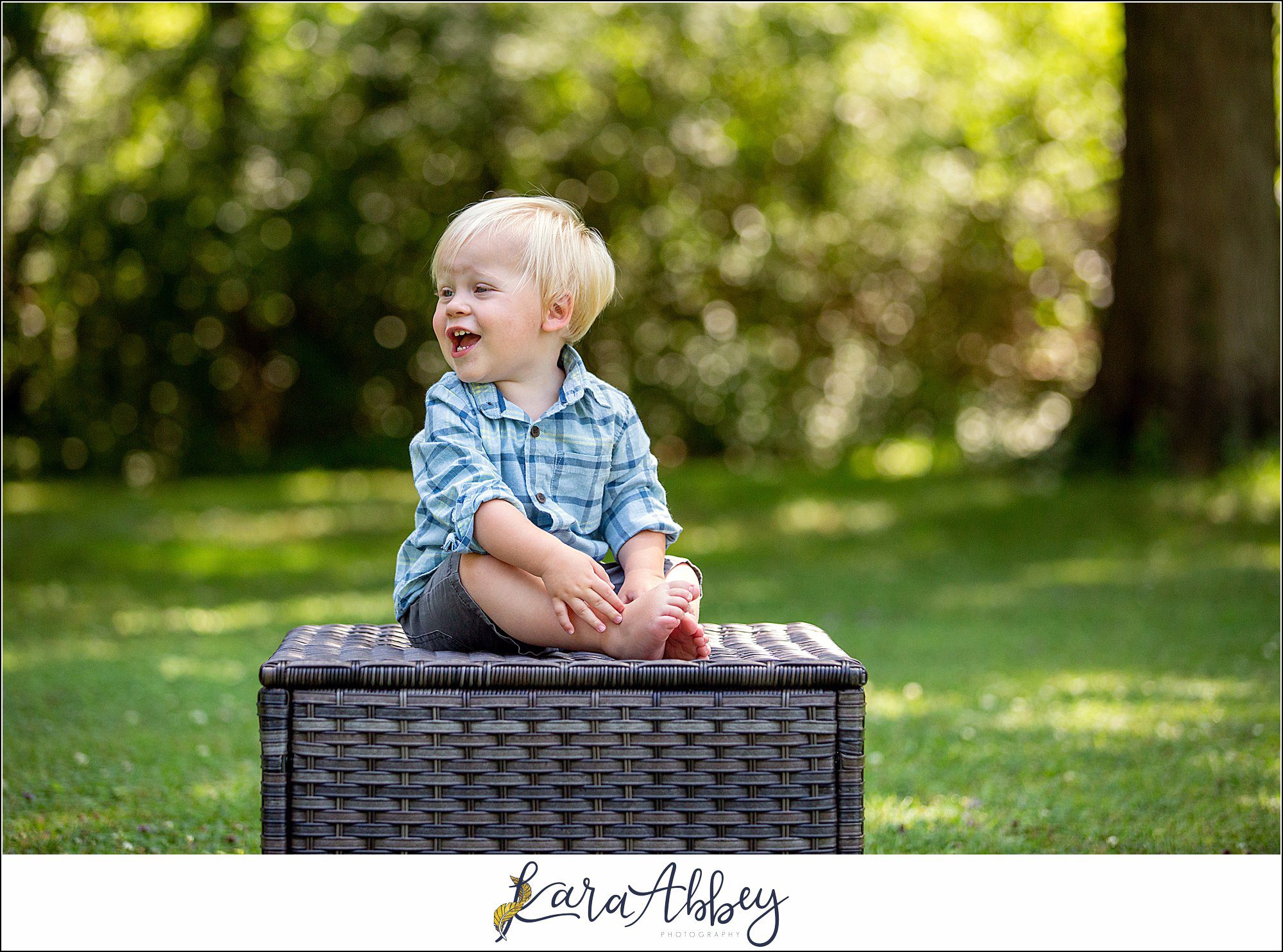 Leander Roxas 18 Month Old Summer Portraits