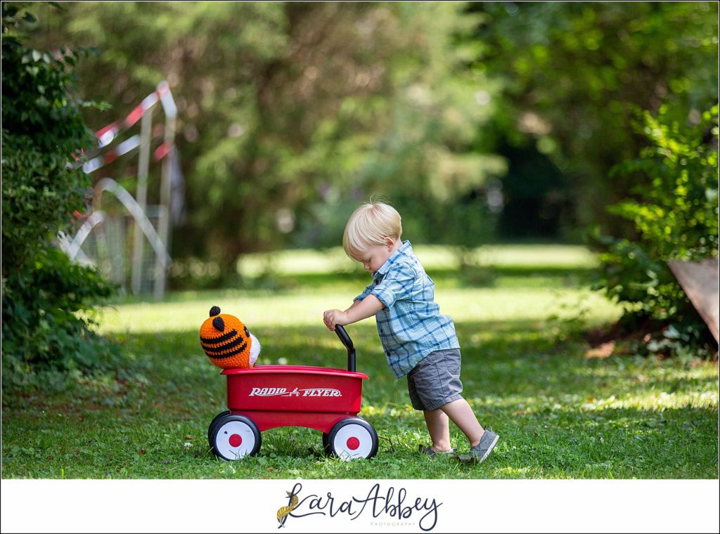 Leander Roxas 18 Month Old Summer Portraits