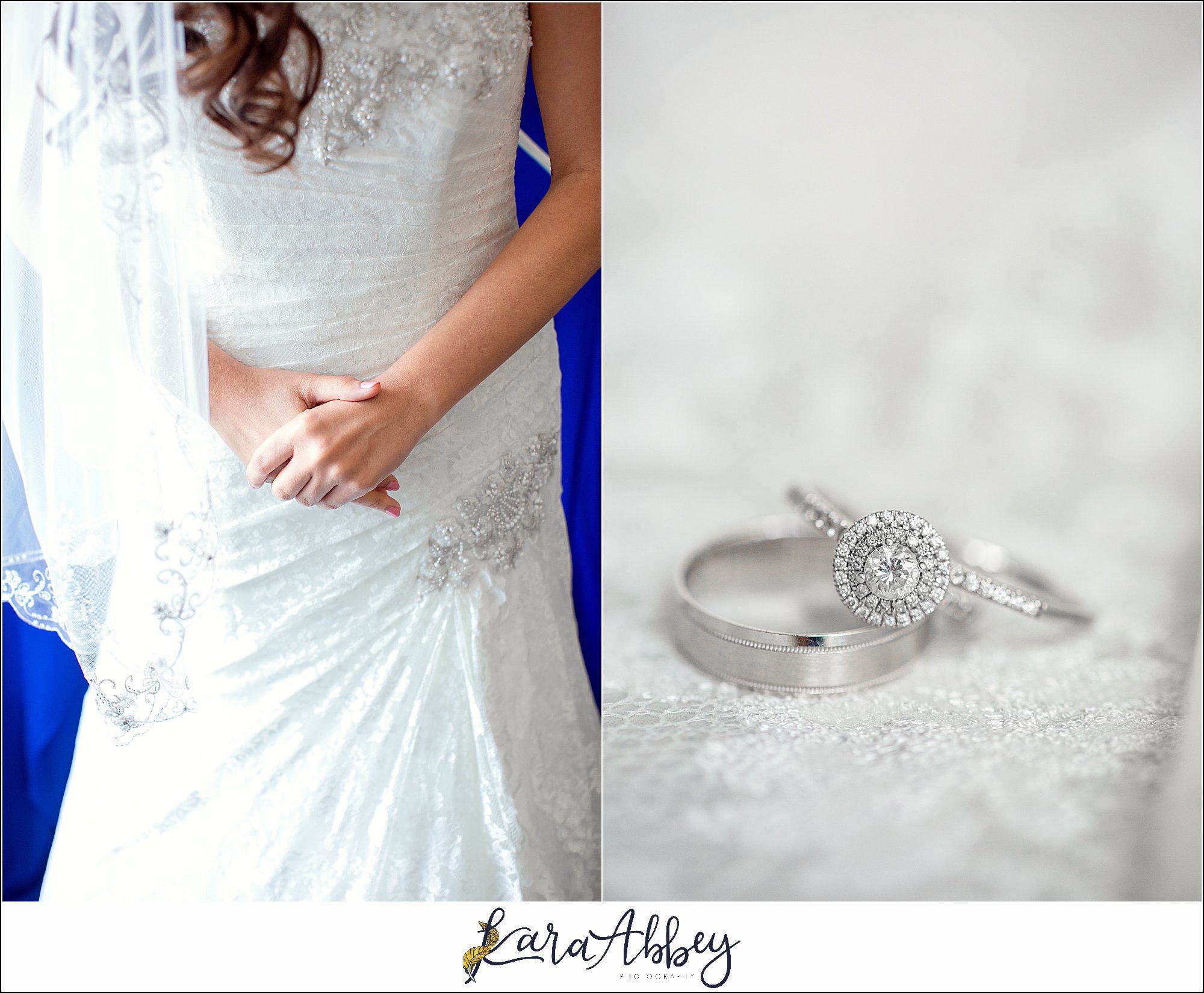 Intimate Summer Wedding - Bride Getting Ready at the Hampton Inn in Irwin, PA