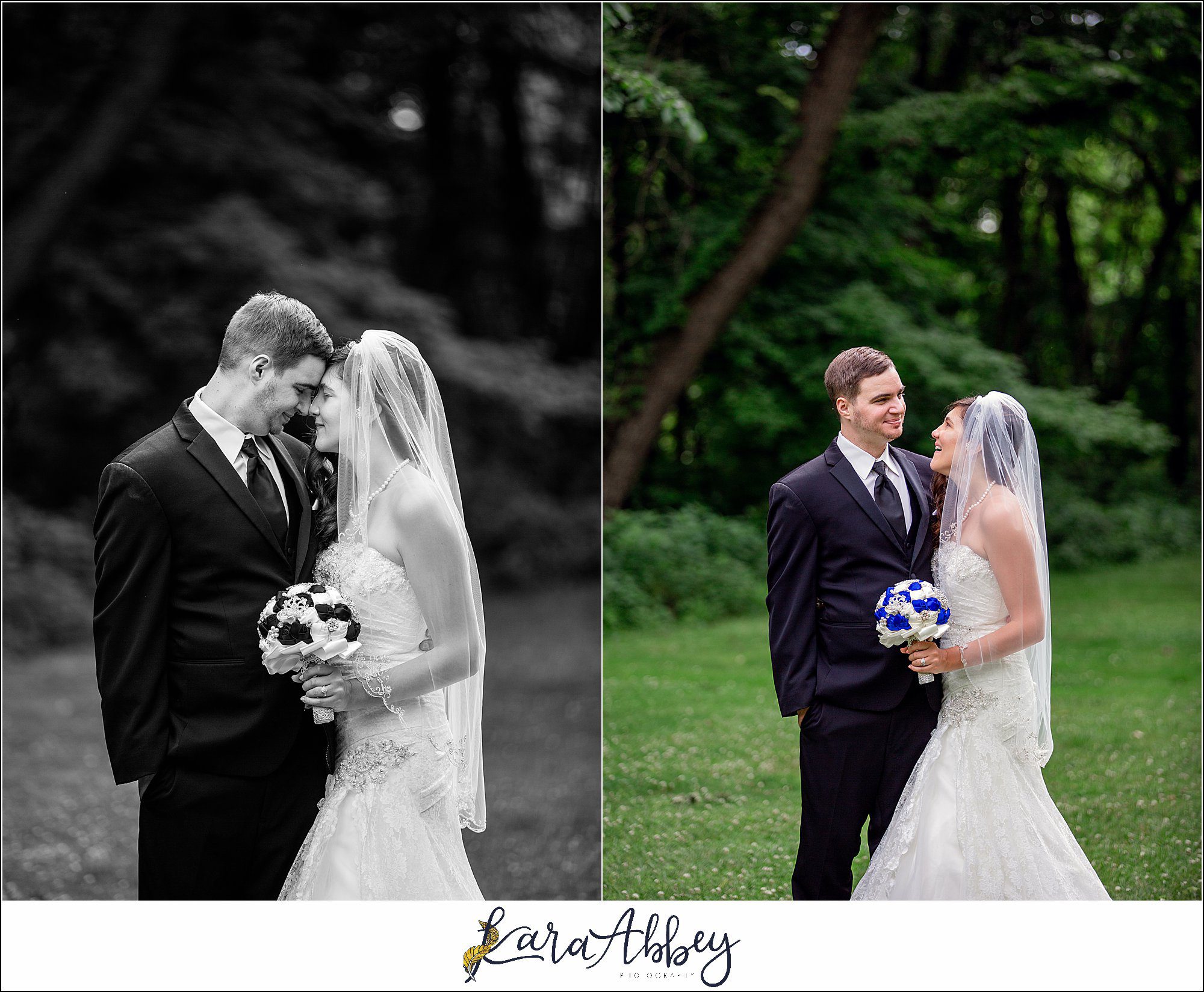 Intimate Summer Wedding Bride & Groom Portraits at Braddock's Trail Park in Irwin, PA