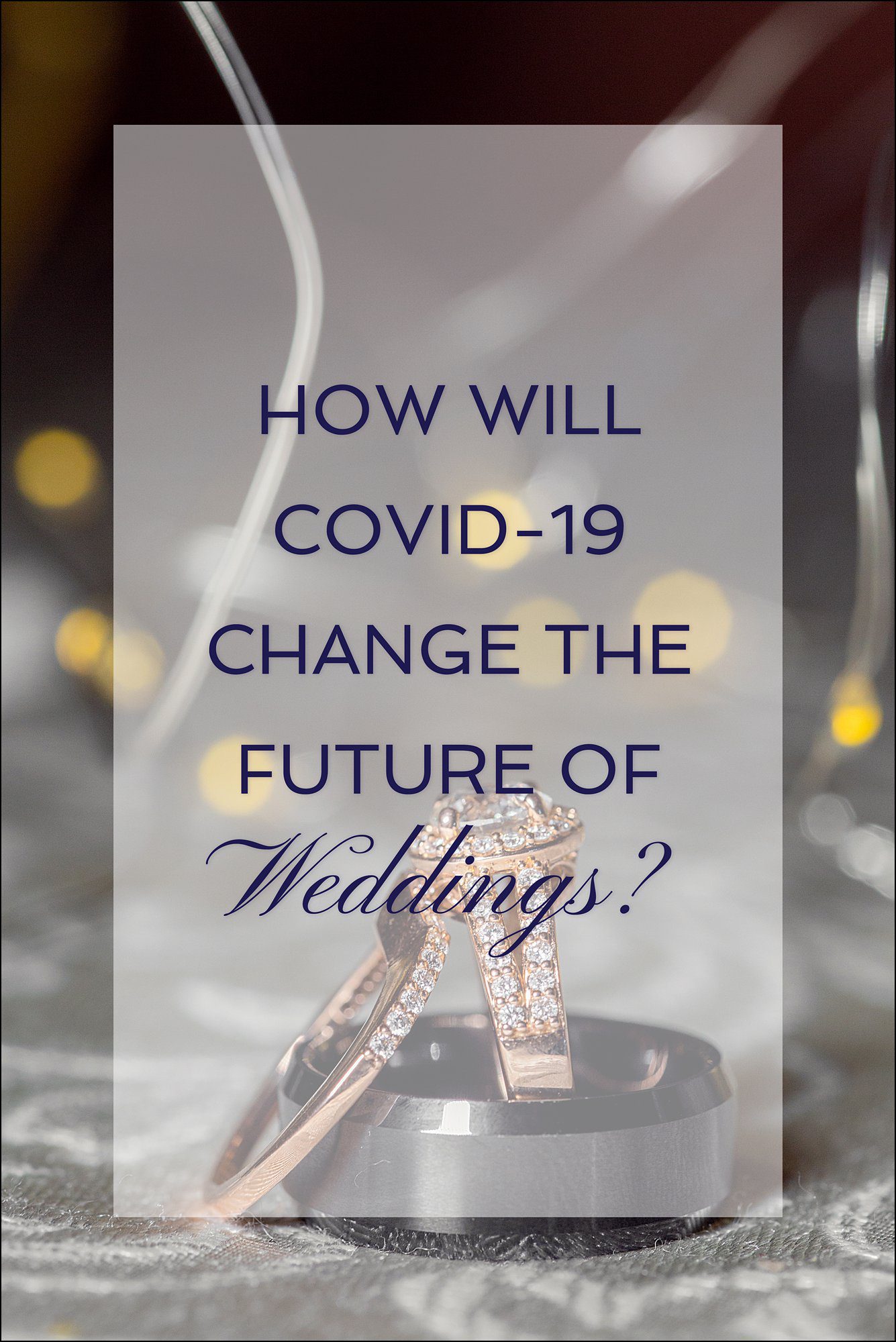 How will COVID-19 change the future of weddings - Some thoughts & predictions from a seasoned wedding photographer in Irwin, PA
