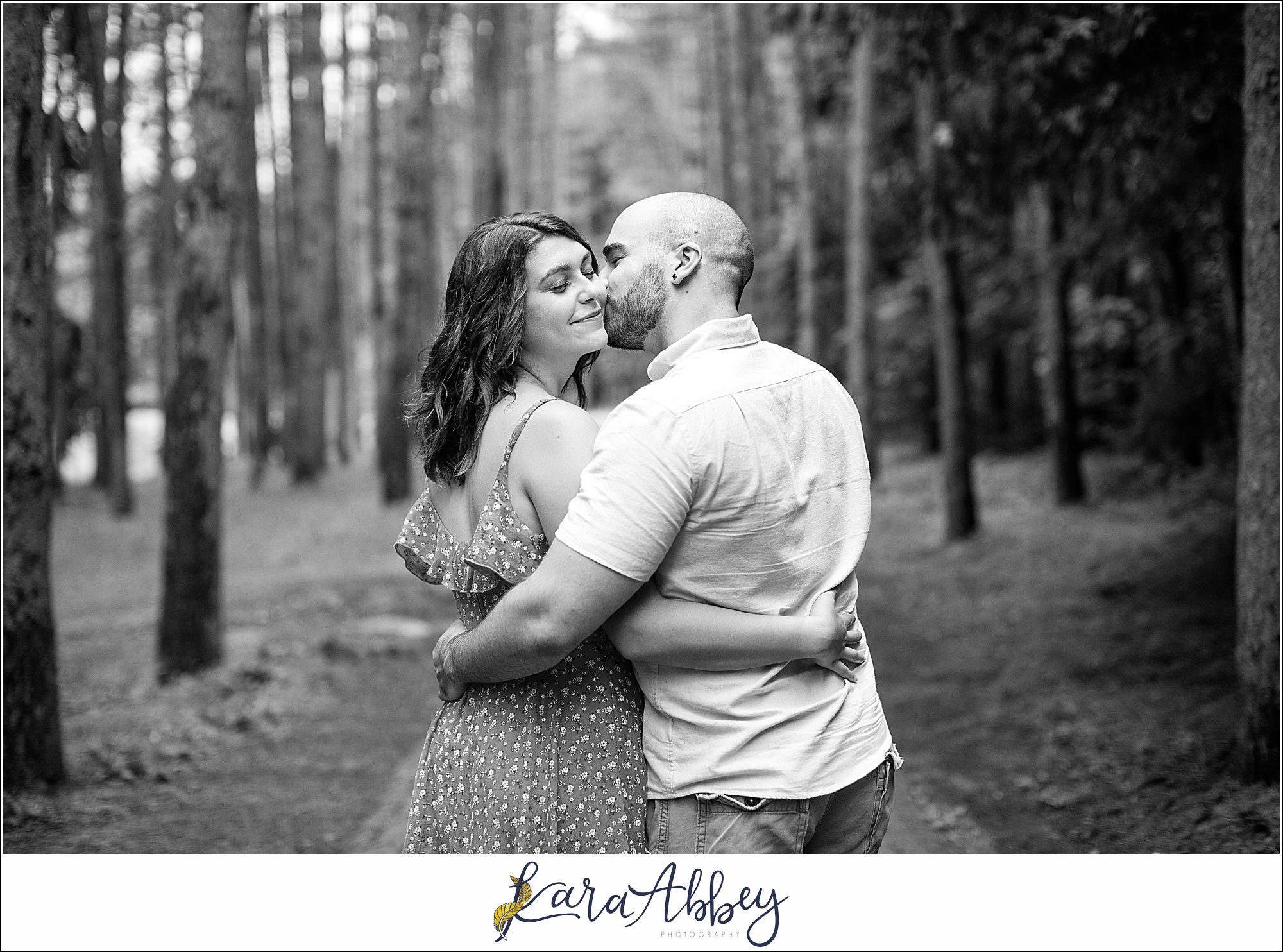 Summer Engagement Session at Twin Lakes Park in Greensburg PA