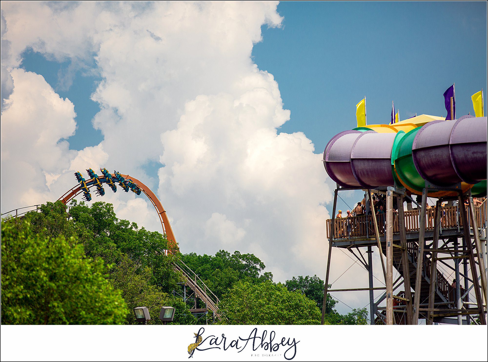 The Adventuring Abbeys go to Holiday World in Indiana