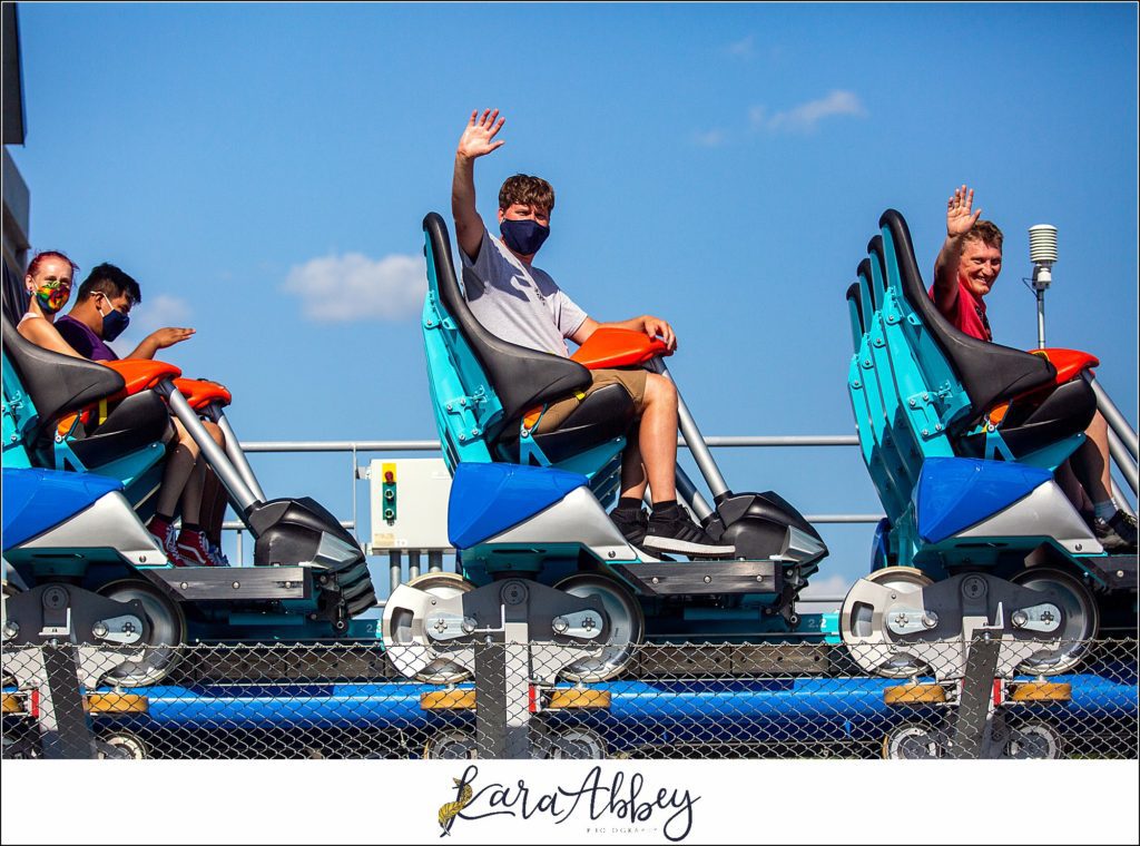 The Adventuring Abbeys go to King's Island in Mason, OH