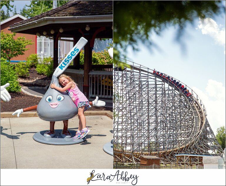 The Adventuring Abbeys go to Hershey Park in Hershey, PA