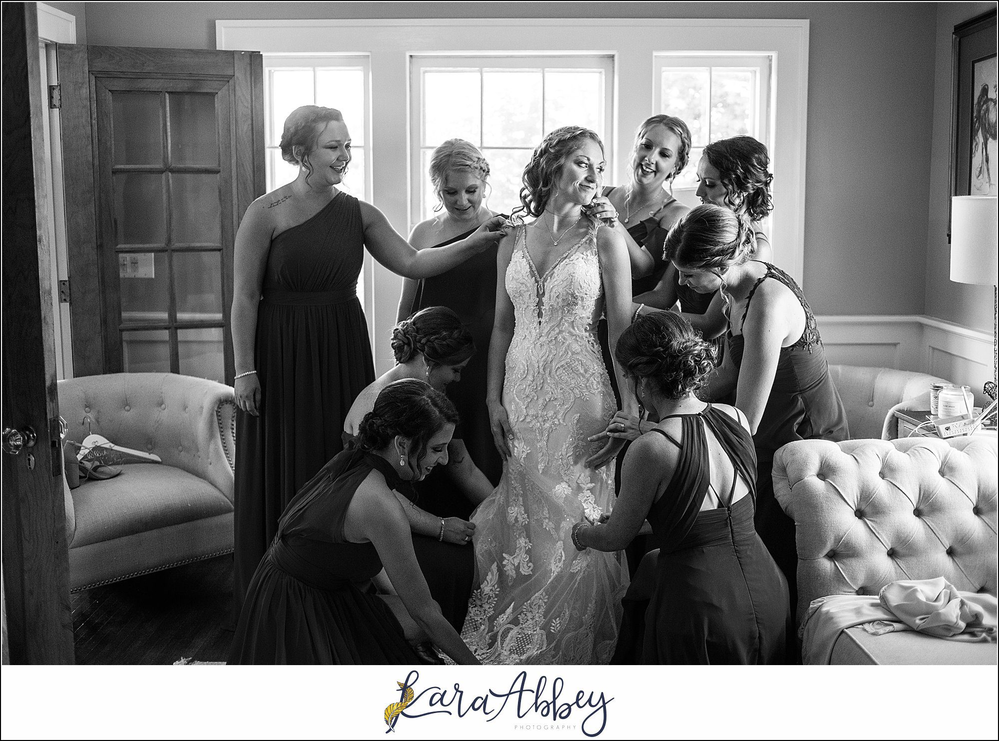 Backyard Red and Navy Summer Wedding on Private Property in PA - Bridal Details