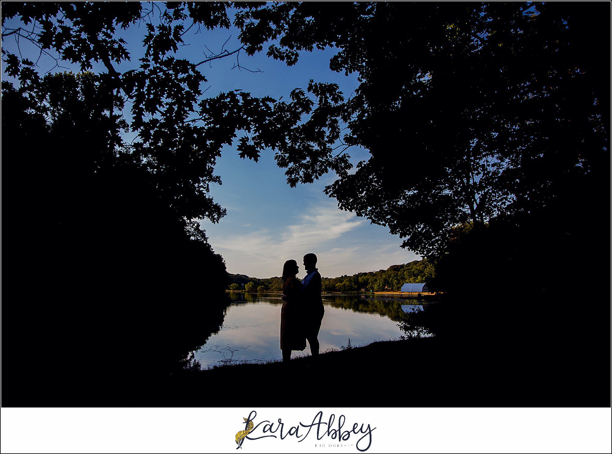 Summer Engagement Photos at Twin Lakes Park in Greensburg PA