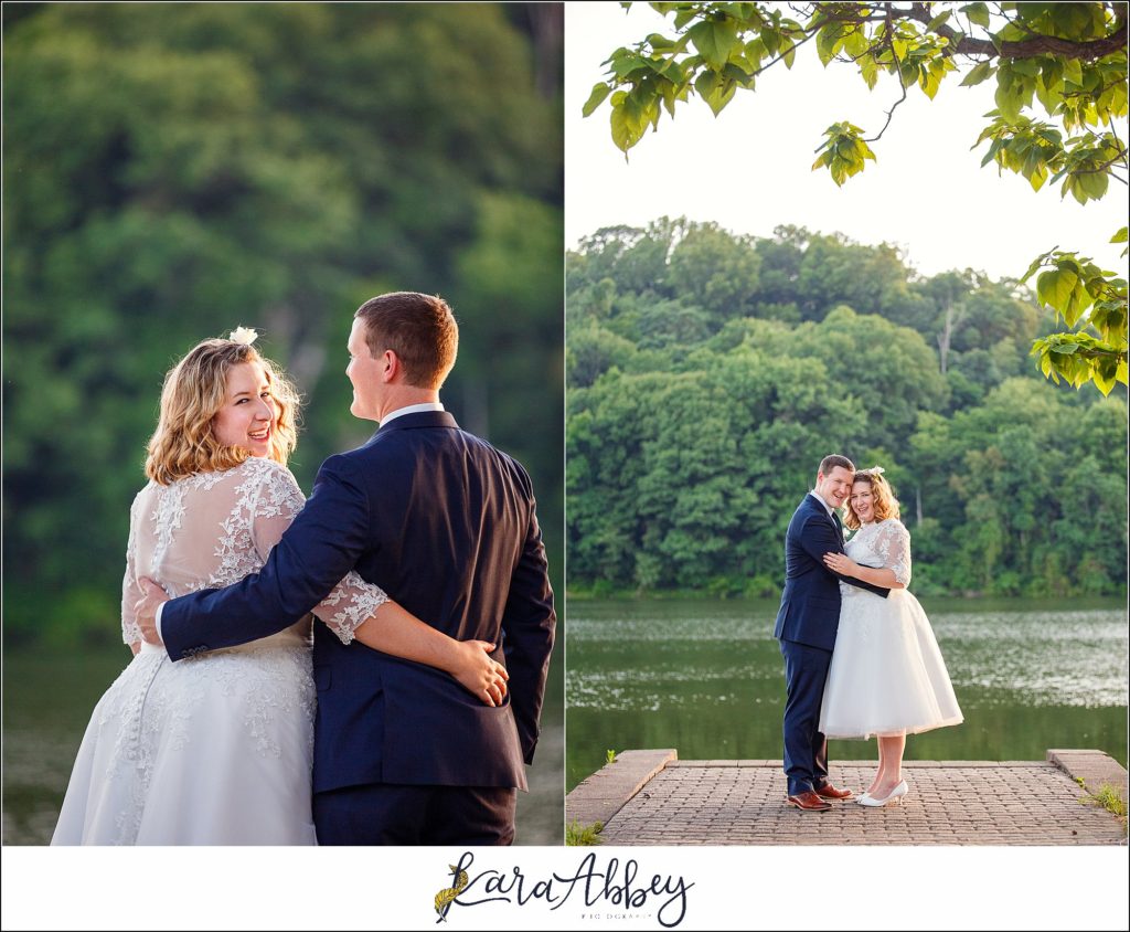 Summer Wedding Photos at Twin Lakes Park in Greensburg PA