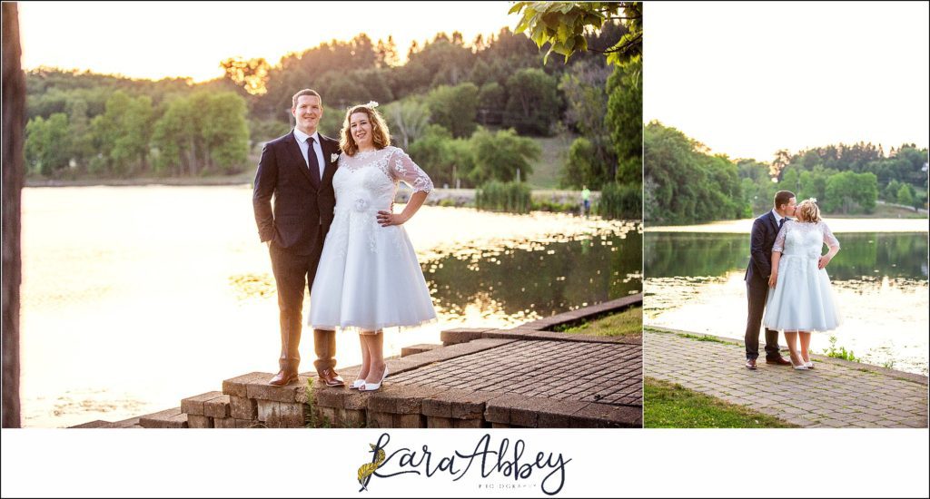 Summer Wedding Photos at Twin Lakes Park in Greensburg PA