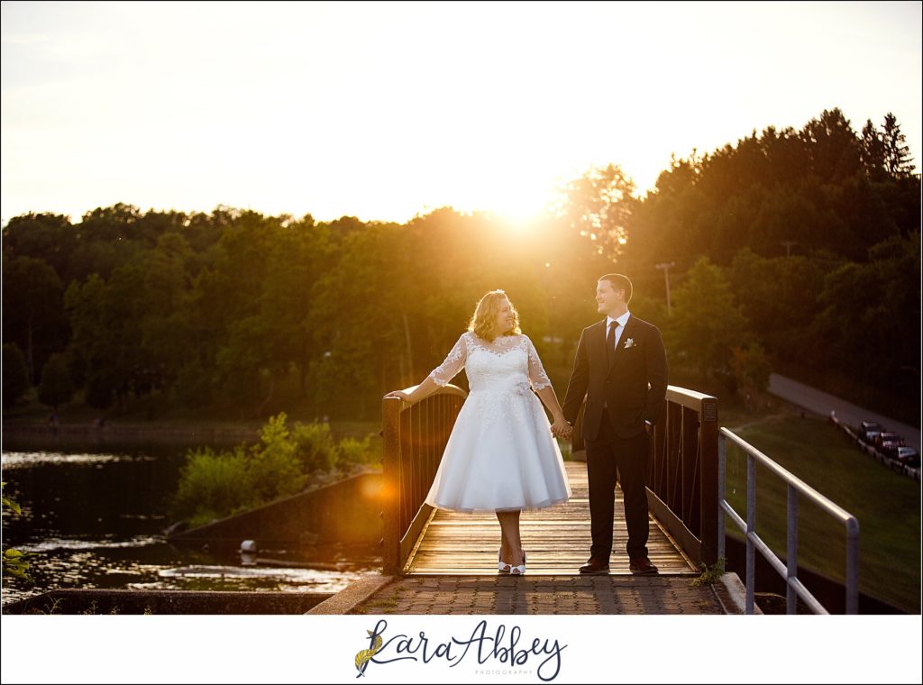 Summer Wedding Photos at Twin Lakes Park in Greensburg PA